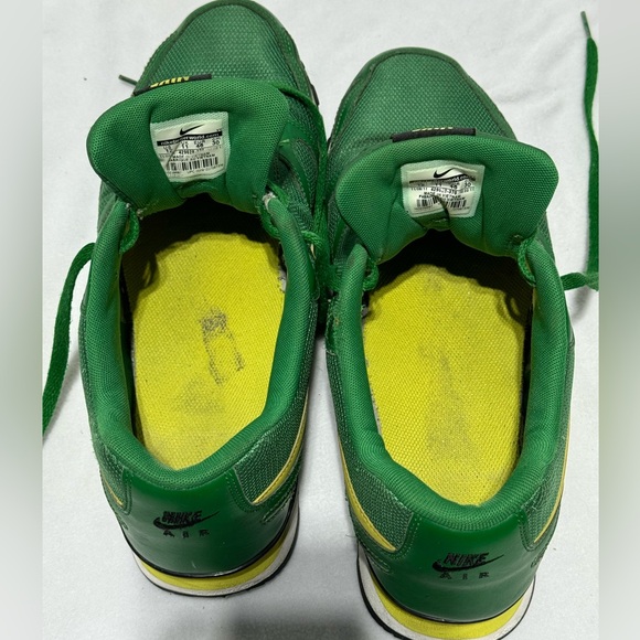 Mens Nike Waffle Trainer Green/Yellow/White Size 12 - Picture 5 of 9